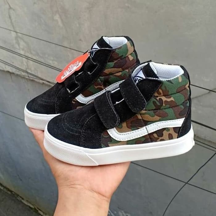 SEPATU BOOTS ANAK VANS ARMY
