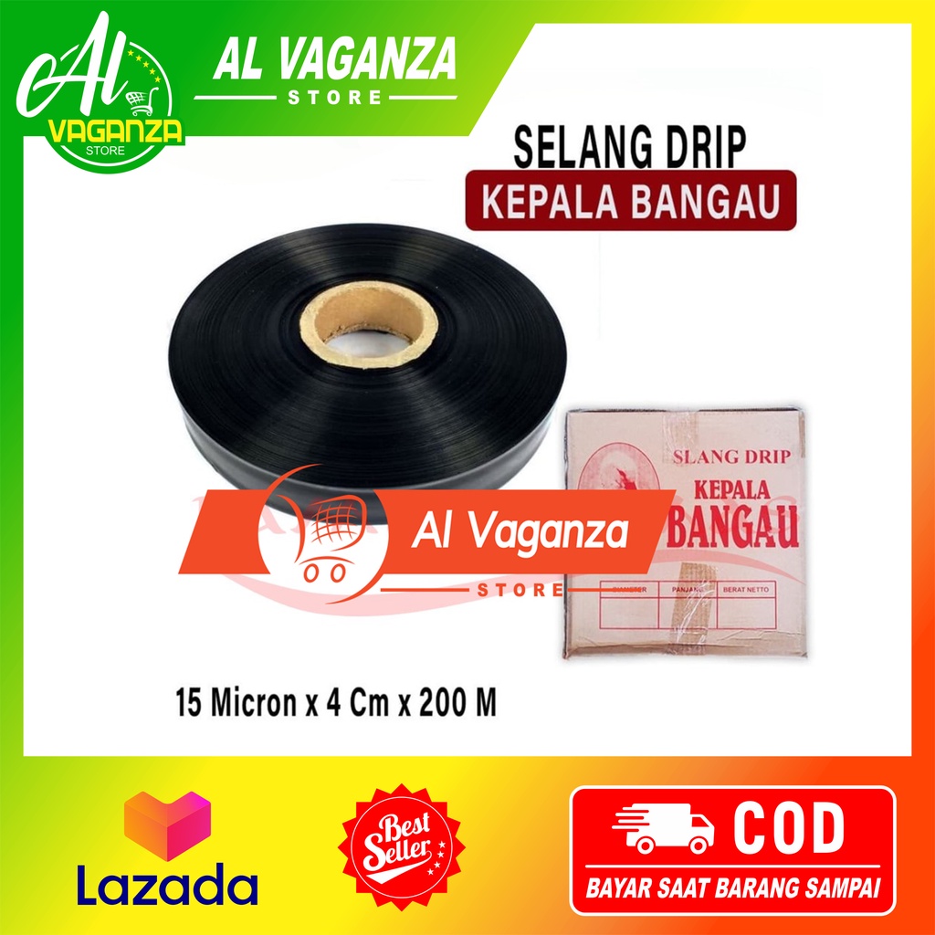 Selang Irigasi Drip Super Dragon 15 Mikron X 180 Meter