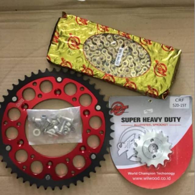 Gear set CRF 150 CRF 250  gear set CRF