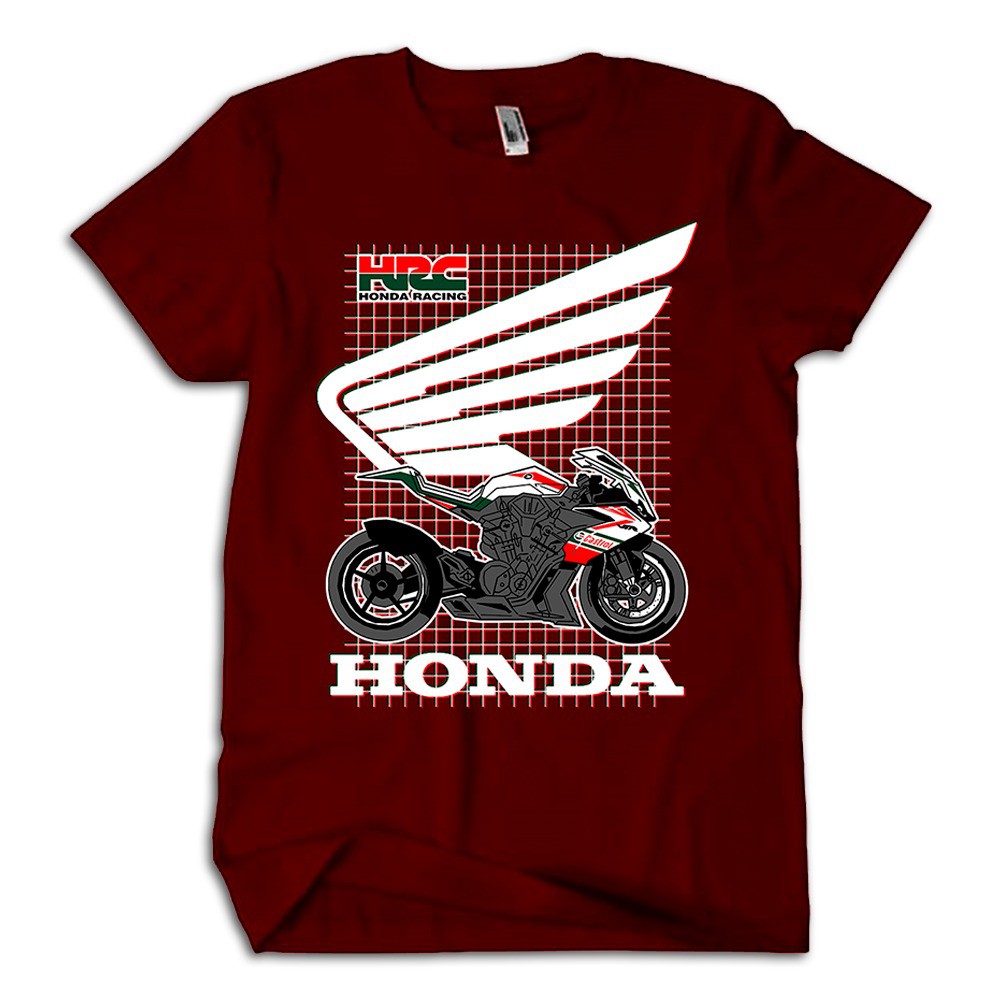 baju kaos distro anak unisex laki laki perempuan MAROON 15 MOTOR BALAP GP HONDA