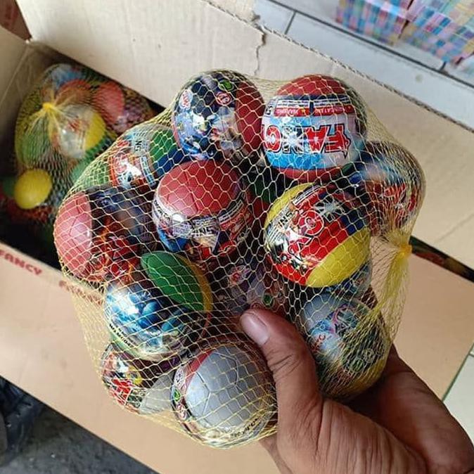 

BOLA HADIAH FANCY ISI 20 PCS BOLA JARING ISI HADIAH GROSIR