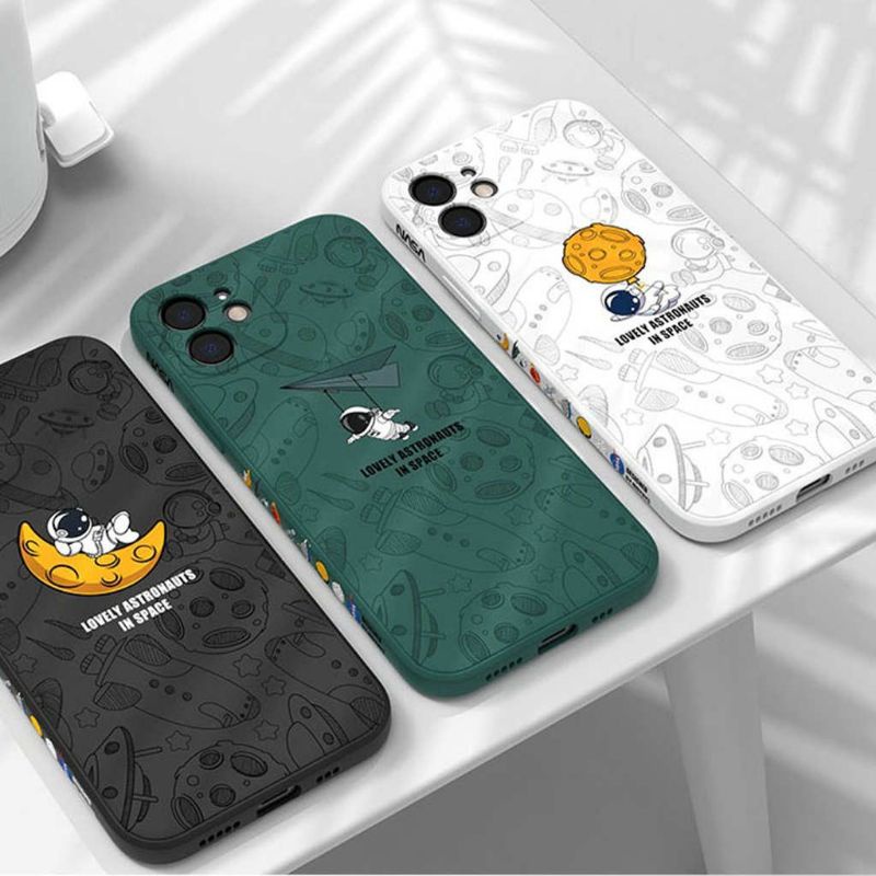 Bara | Soft Case Silikon Motif Nasa Untuk Iphone 11 Pro 12 13 7 8 6s 6 Plus X Xs Max Xr Se 2020 11 12 13 Pro Max