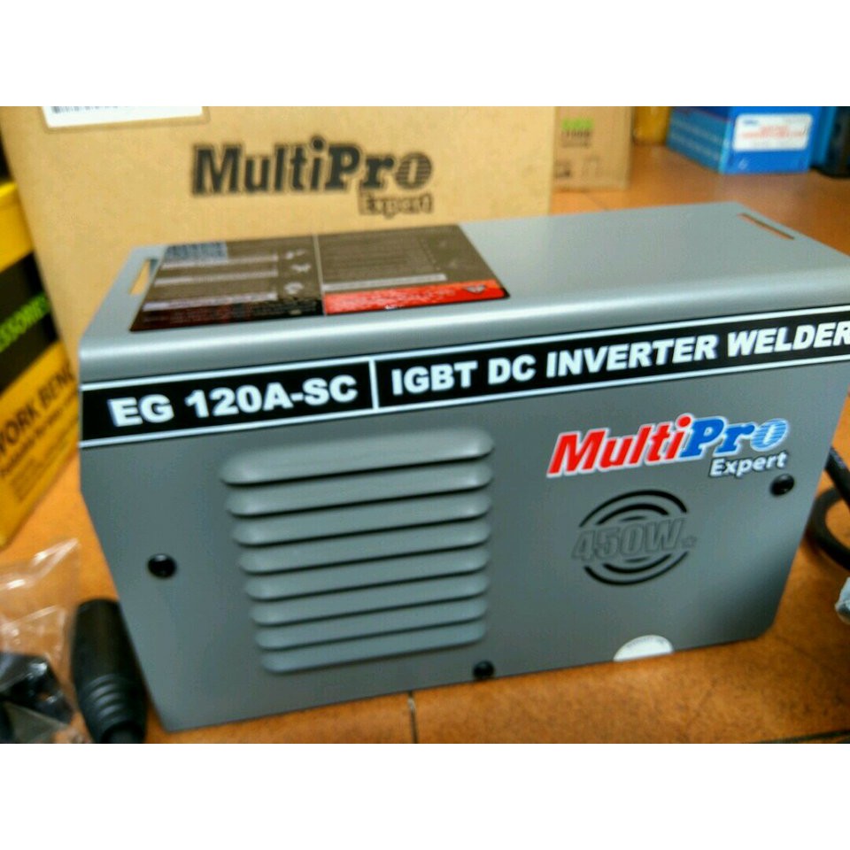 Bisa Bayar Di Tempat Mesin Las Multipro Mma 120 G Kr Igbt Travo Las Inverter Mesin