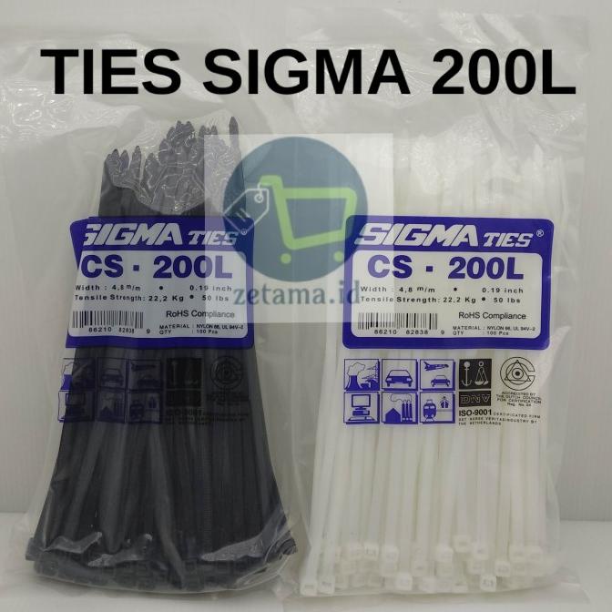 

READY COD KABEL TIES 20CM SIGMA CS-200L / SIGMA CS200L MURAH Kode 710