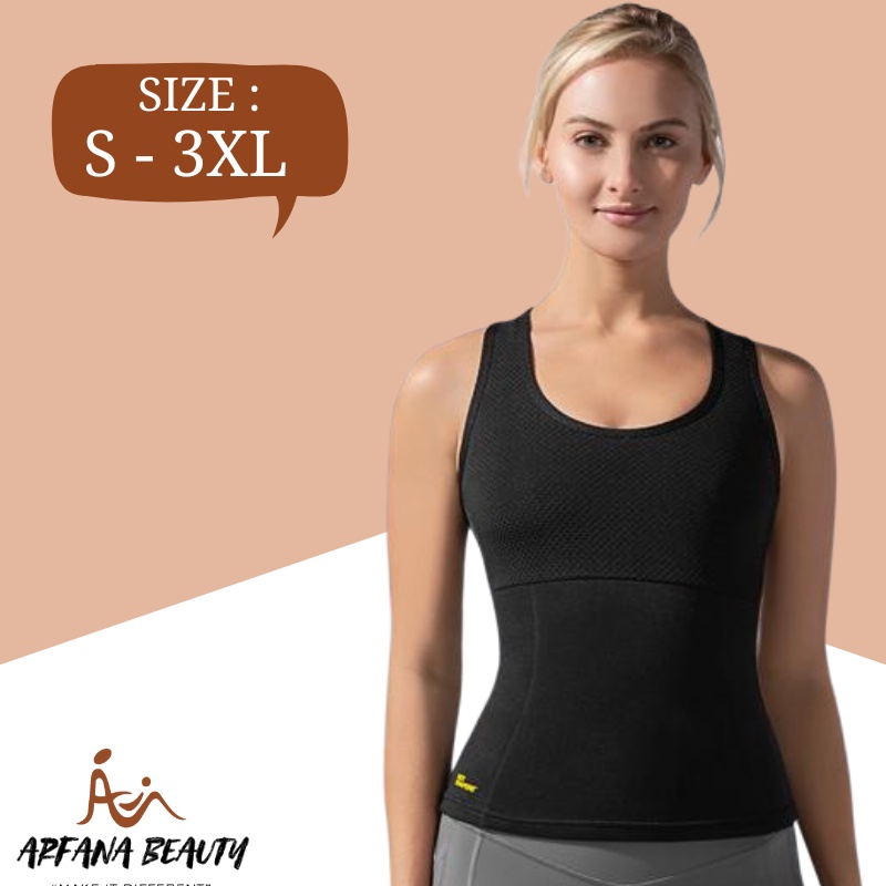 Korset Tanktop Baju Pakaian Dalam Wanita Pembakar Lemak Baju Olahraga Gym Fitness Body Sexy Pengecil Perut Corset Baju Slimming Tengtop Hot Shaper Import Original Termurah