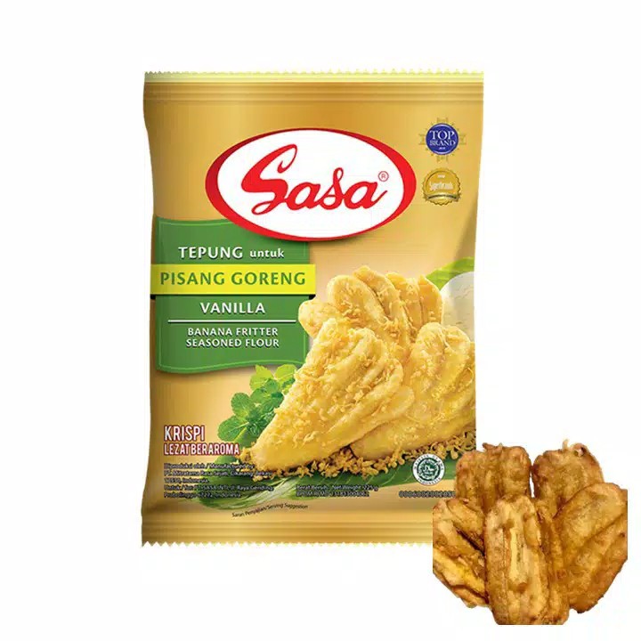 

Sasa Tepung Bumbu Pisang Goreng Vanilla 80 gr