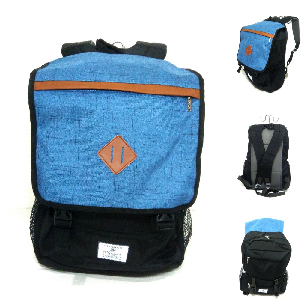 TAS RANSEL BACKPACK LAPTOP BAG D'GROOVE 0401 ORIGINAL