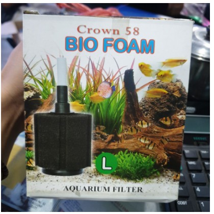 Biofoam/Bio foam Large/Filter Aerasi Aerator Breeding Ikan Hias