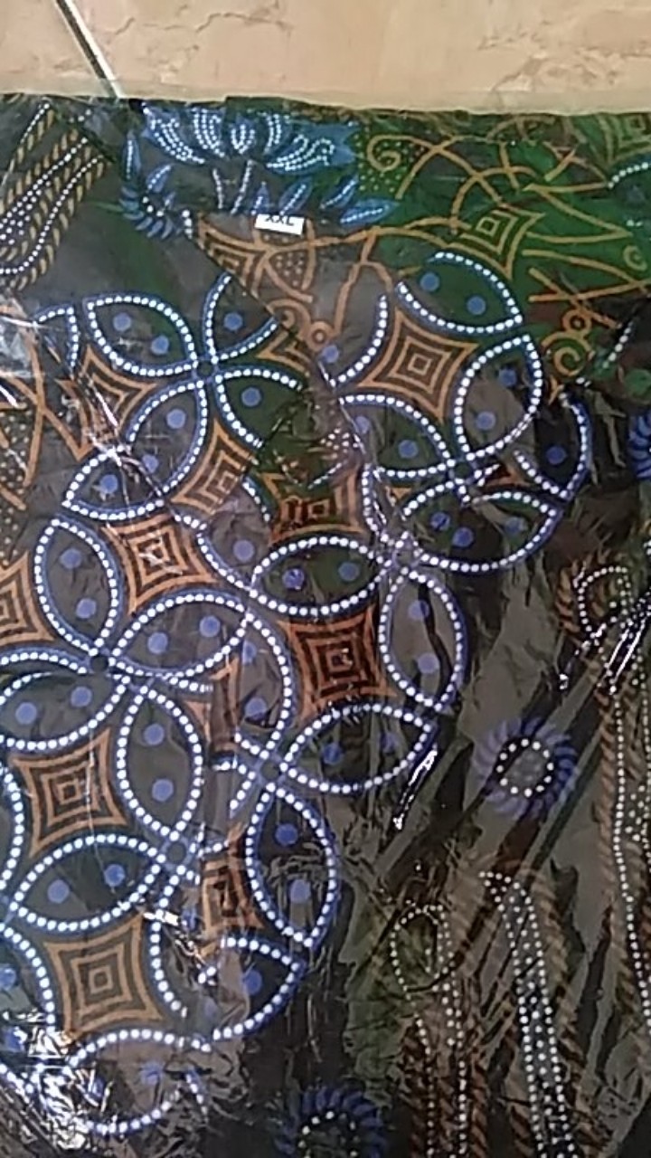 New Arrival Distro Batik Pria Bordir Sogan Hrb026 Batikaf Notoarto Batik Ipnu-ippnu Hem Pria