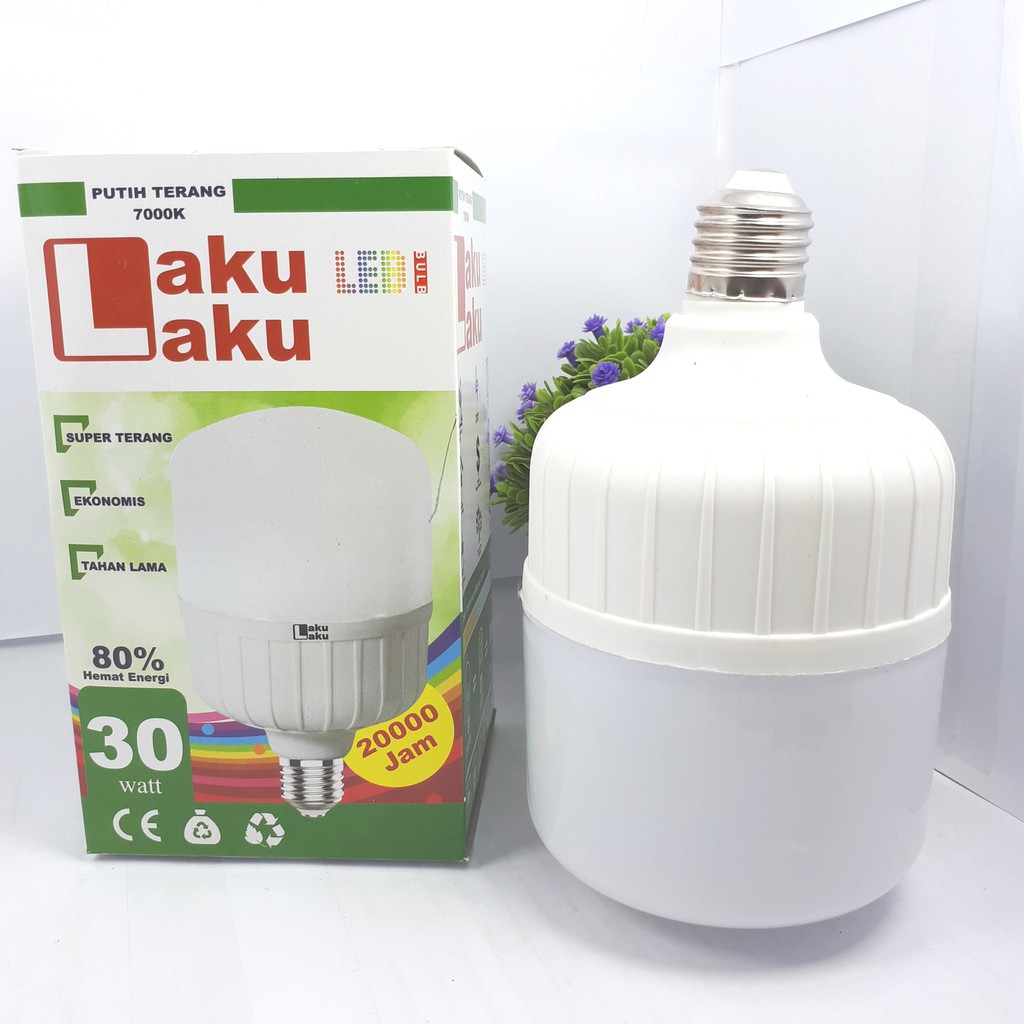 Lampu Led 30 WATT Jumbo laku laku 3G ECO LITE 25 WATT THREE G 25W hemat LED TABUNG MURAH GROSIR 30w