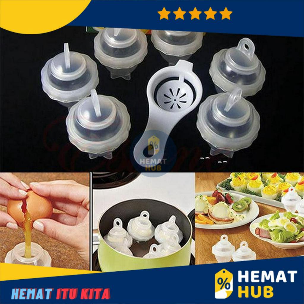 Perebus Telur Ayam Bebek Eggies Egg Boiler Alat Rebus Transparan Perlengkapan Dapur