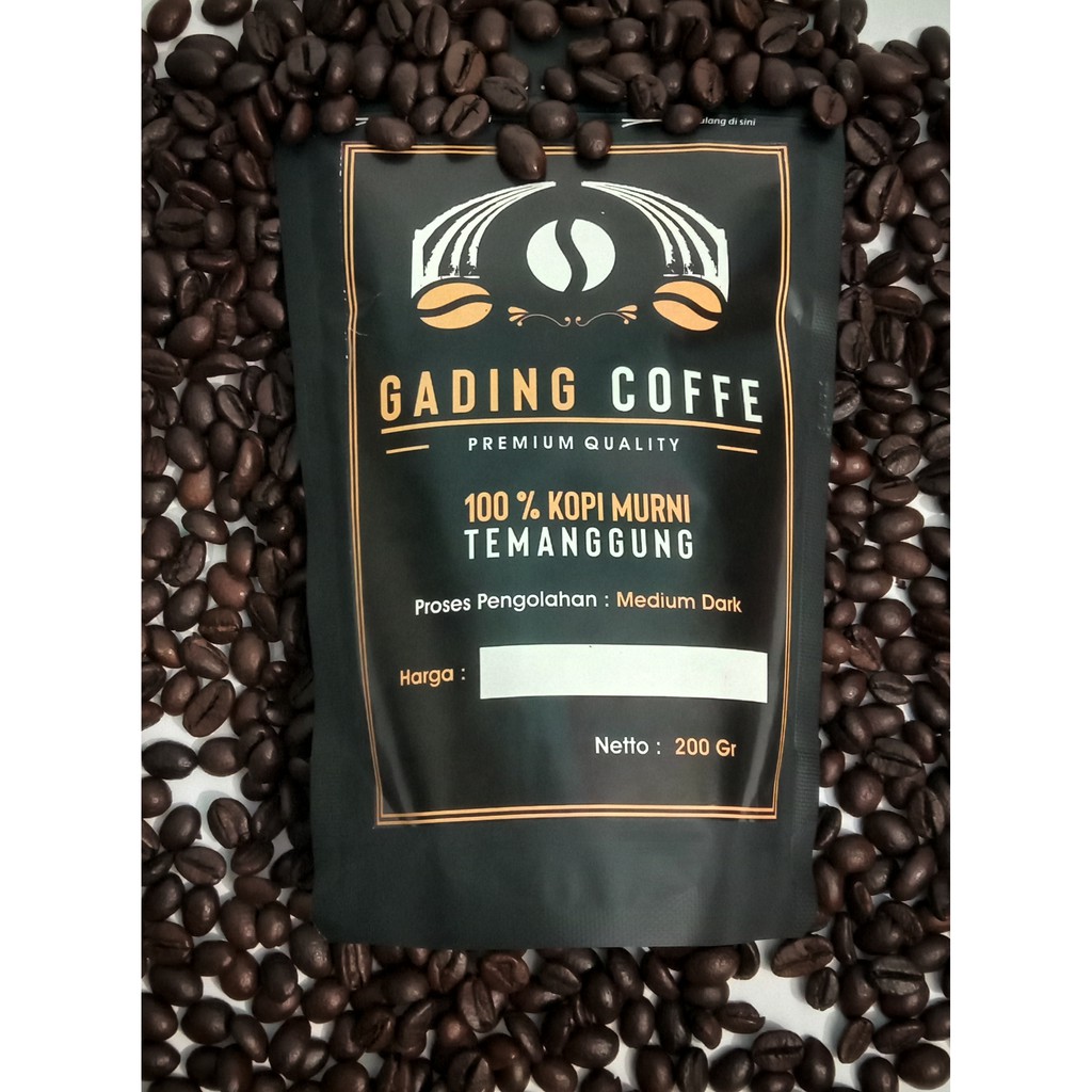 Kopi Temanggung, Kopi Robusta, Bubuk Kopi Robusta Asli &amp; Murni 150g 200g 250g 500g 1kg. Coffee