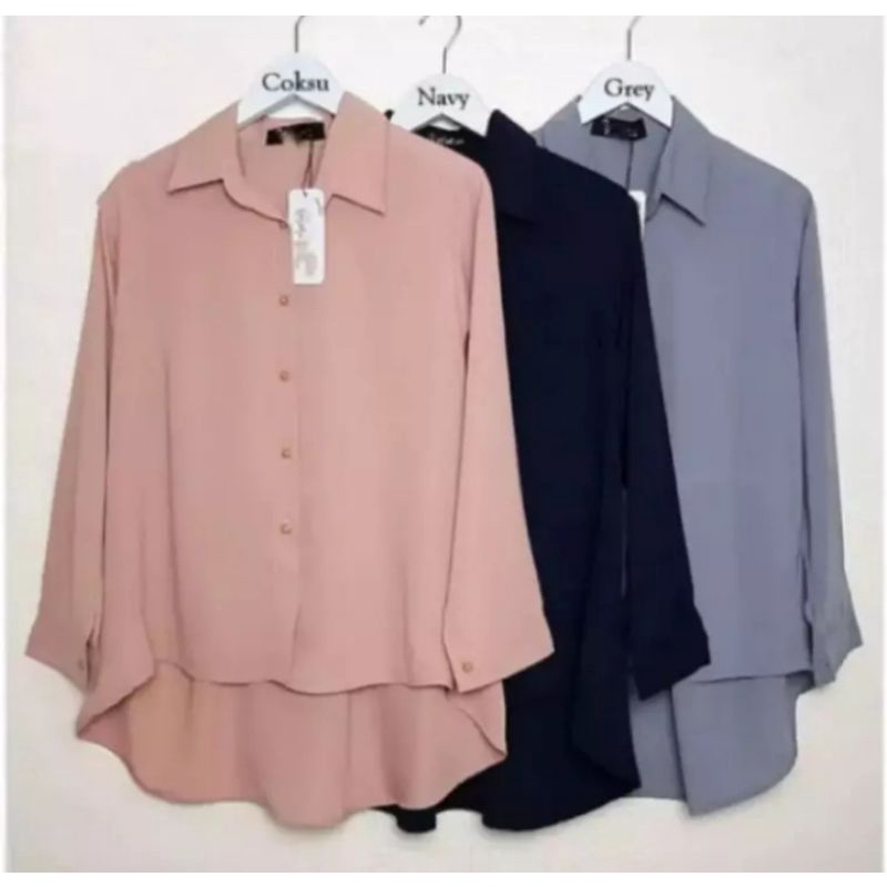 kemeja wanita//kemeja toyobo//kemeja blouse