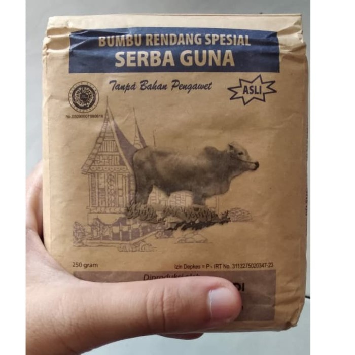 

COD Rempah nusantara / bumbu rendang spesial serba guna 250gram/instan