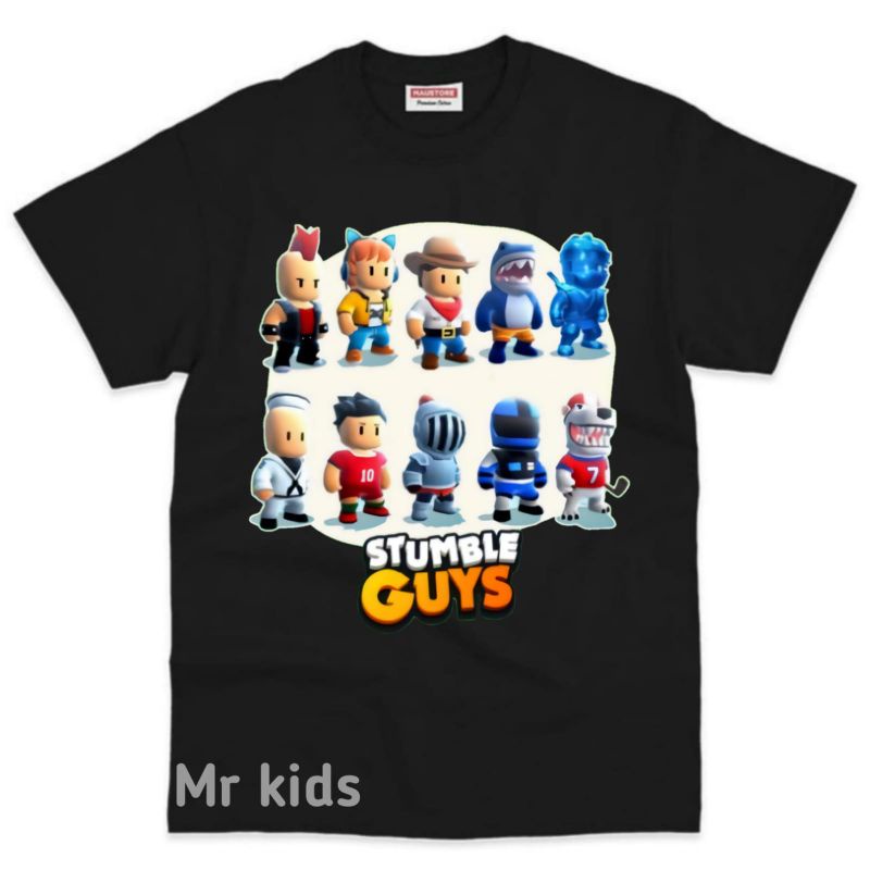 Kaos Dewasa stumble guys bahan premium