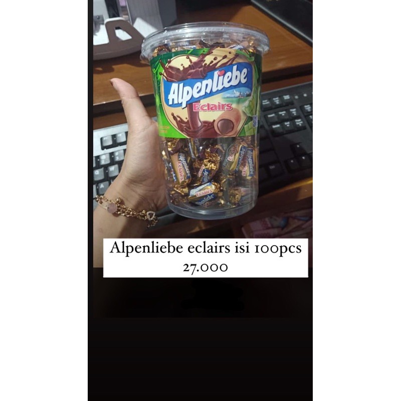 

Alpenlieble eclairs toples isi 100pcs