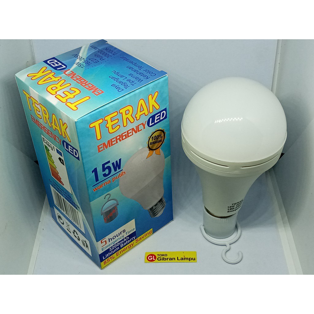 Lampu LED Emergency Terak 15w - LED Magic 15 Watt