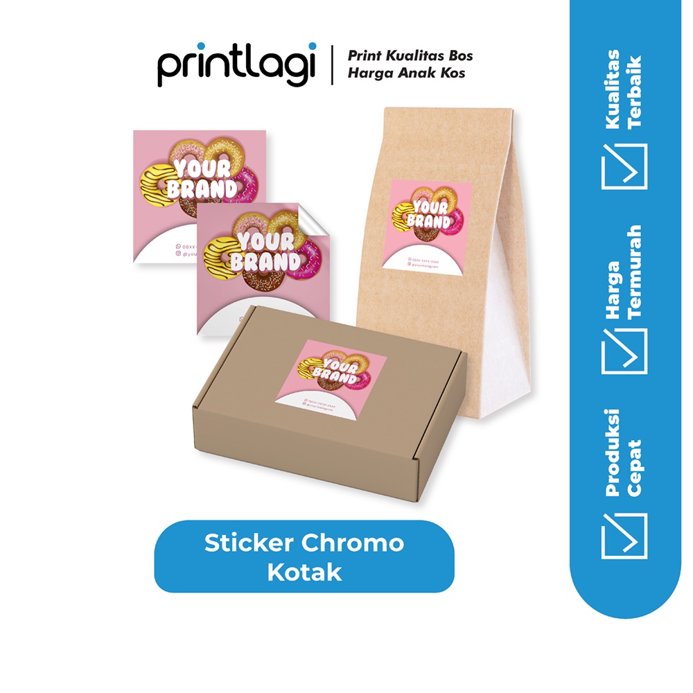 

Cetak Stiker Label Kotak Custom Chromo / Stiker Label Makanan Minuman / Custom Stiker Box Makanan
