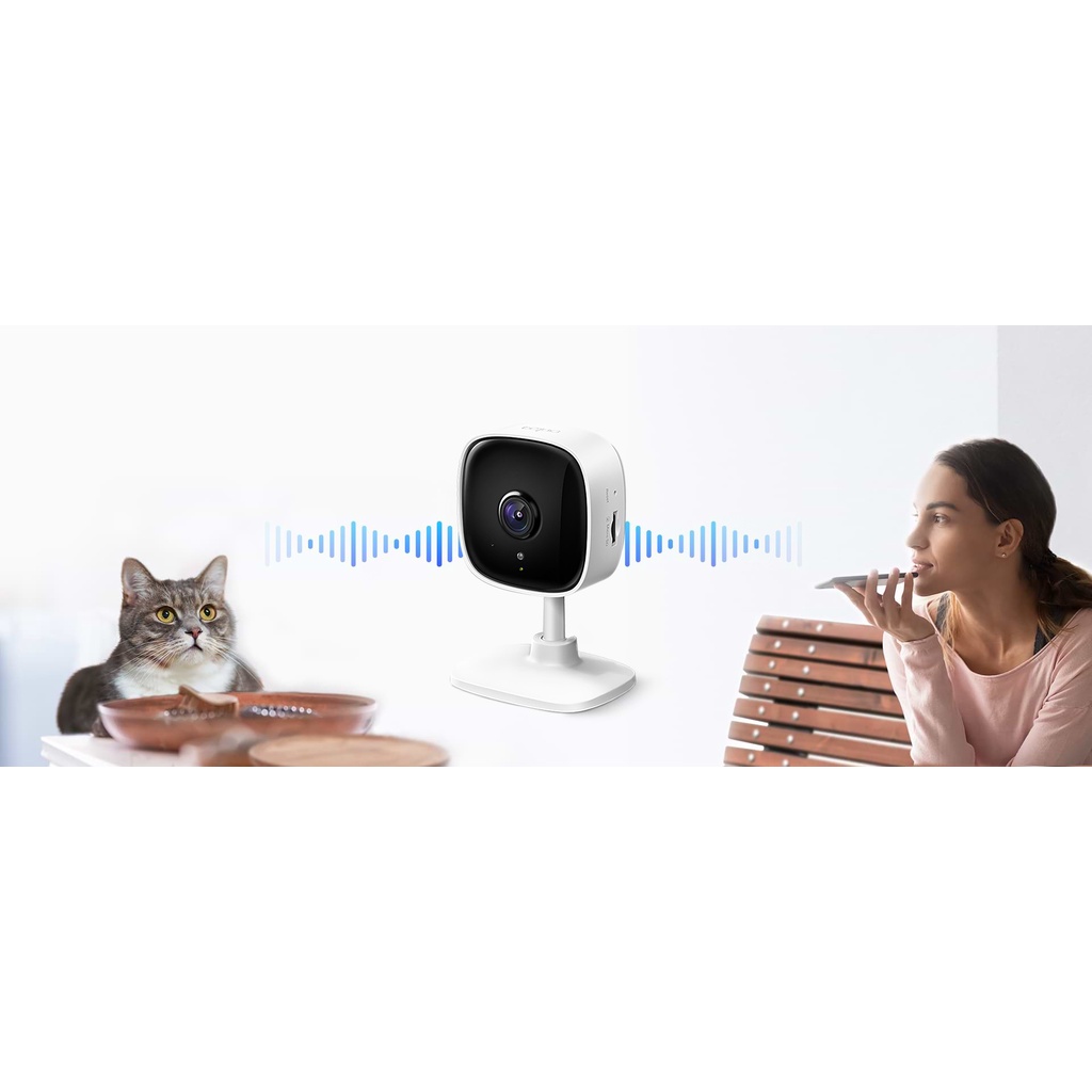 TP Link Tapo C100 Home Security Wifi Camera | Camera CCTV C100 1080p Full HD Quality - Garansi Resmi 1 Tahun