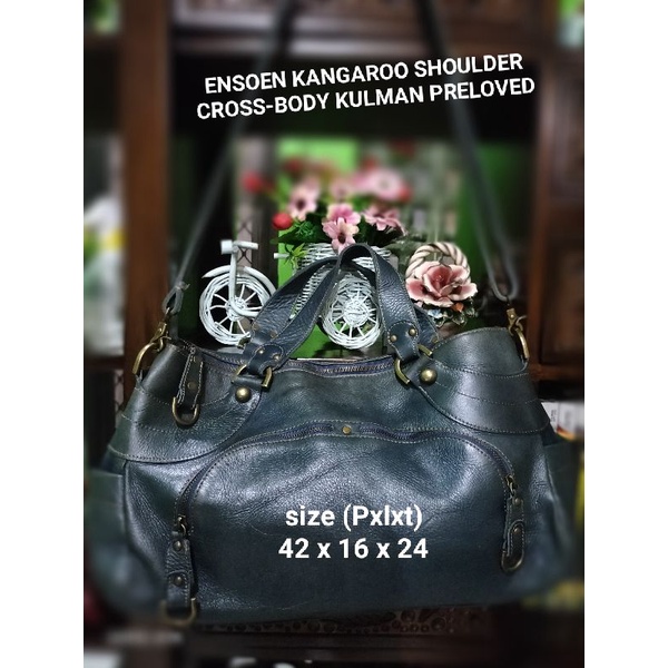 ENSOEN KANGAROO SHOULDER CROSS BODY KULMAN PRELOVED