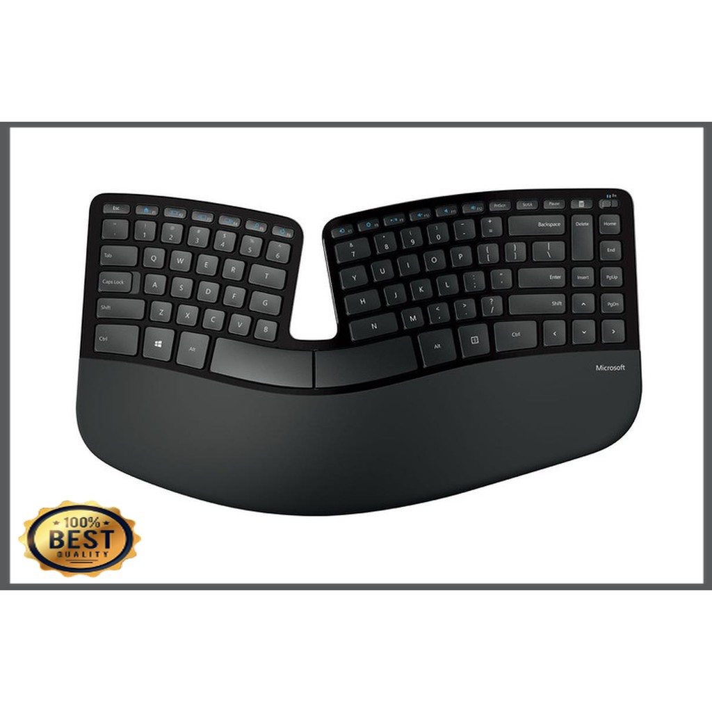Adriana Shop Microsoft Sculpt Ergonomic Desktop Bluetooth Keyboard Mouse As470 Shopee Indonesia