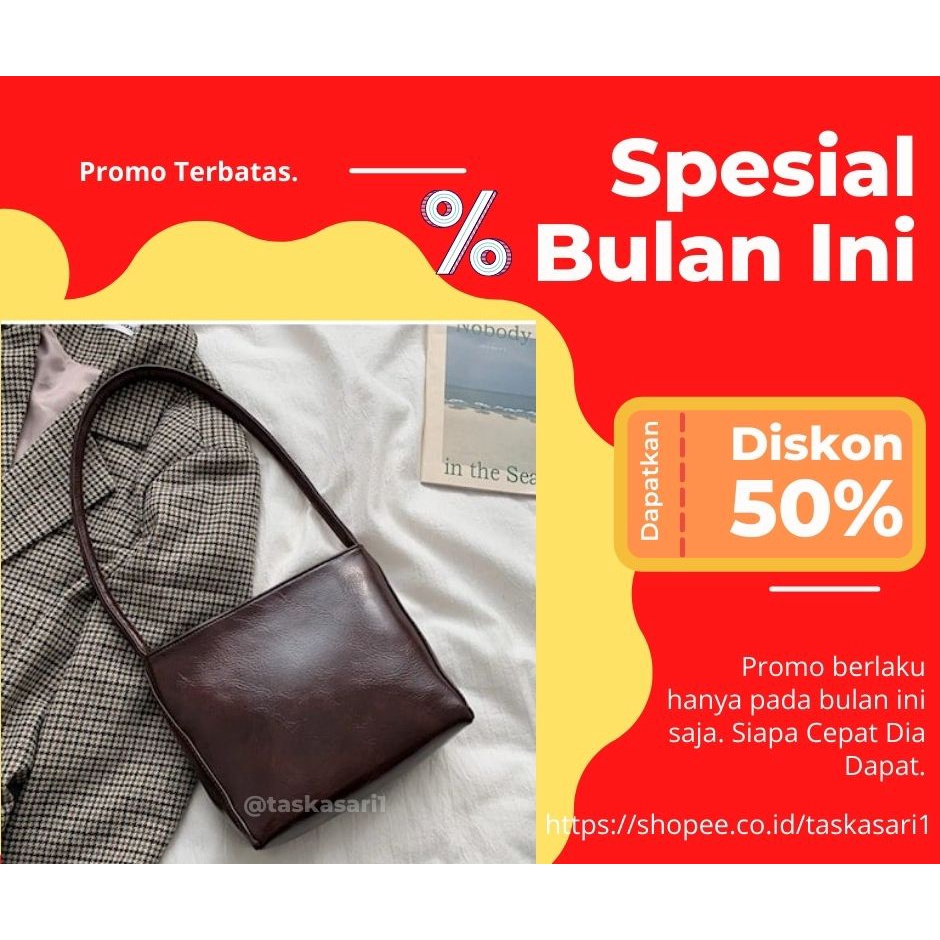 Tas Wanita Bahu Tas Bahu Korea Tas Pesta Mewah Untuk Kondangan Tas Perempuan Impor Tas Selempang Wan