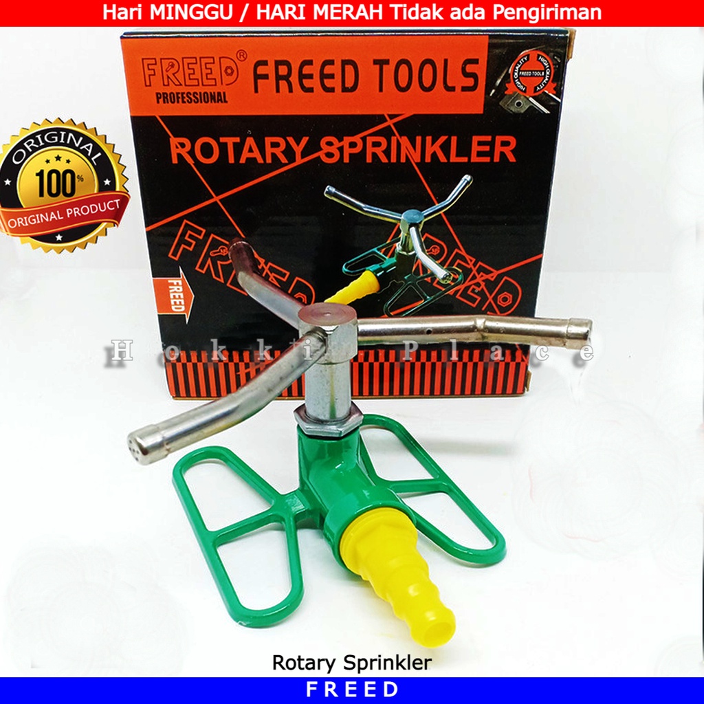 Springkel Air Taman Putar Freed