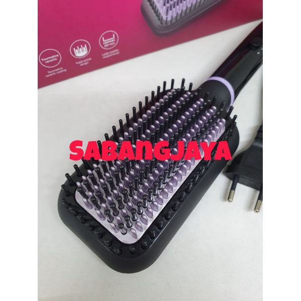 Sisir Panas Pelurus Elektrik Philips BHH880 - Philips Heated Straightening BH880