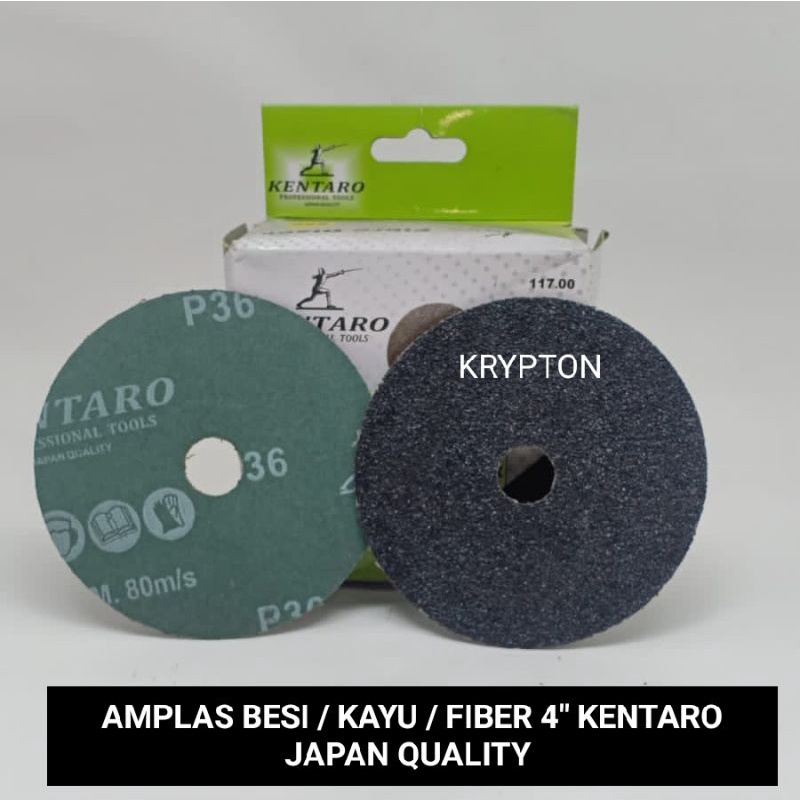 AMPLAS BESI / KAYU / FIBER 4&quot; KENTARO JAPAN QUALITY