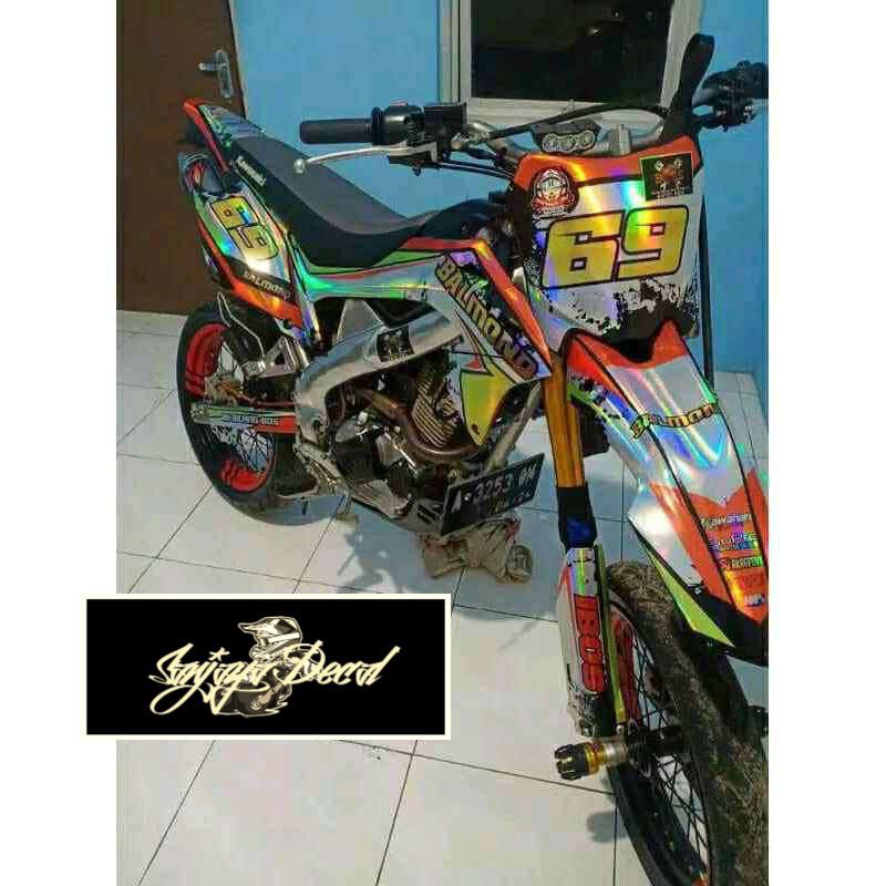 Decal KLX 150L /KLX BF /DTRACKER SUPER GLOSSY