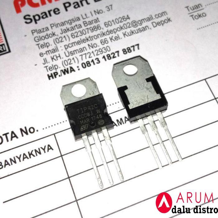 

TRANSISTOR TIP42 TIP 42C TIP 42 C ORIGINAL Pcmelebik54 Ayo Order