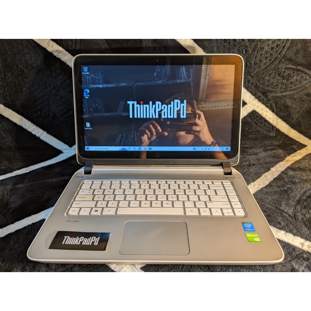 Laptop Gaming Desain HP Pavilion 14 Touch Core i5 5200U Nvidia Mulus