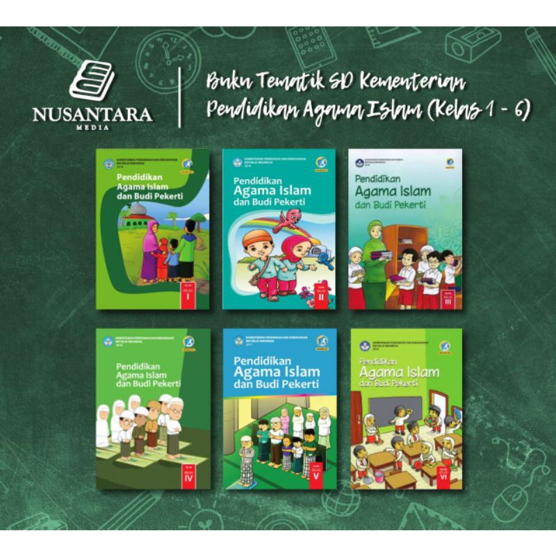 BUKU PENDIDIKAN AGAMA ISLAM SD KELAS 1-6