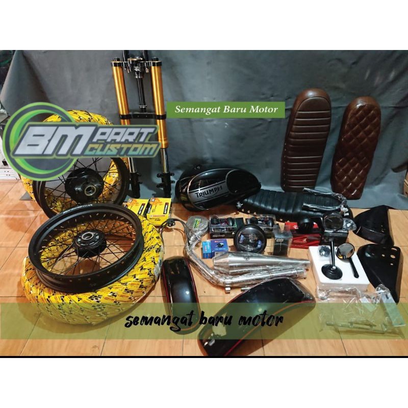 PAKET JAPSTYLE MEGAPRO/PAKET JAPSTYLE MEGAPRO MONOSHOCK/PAKET JAPSTYLE MEGAPRO PRIMUS/PAKET JAPSTYLE