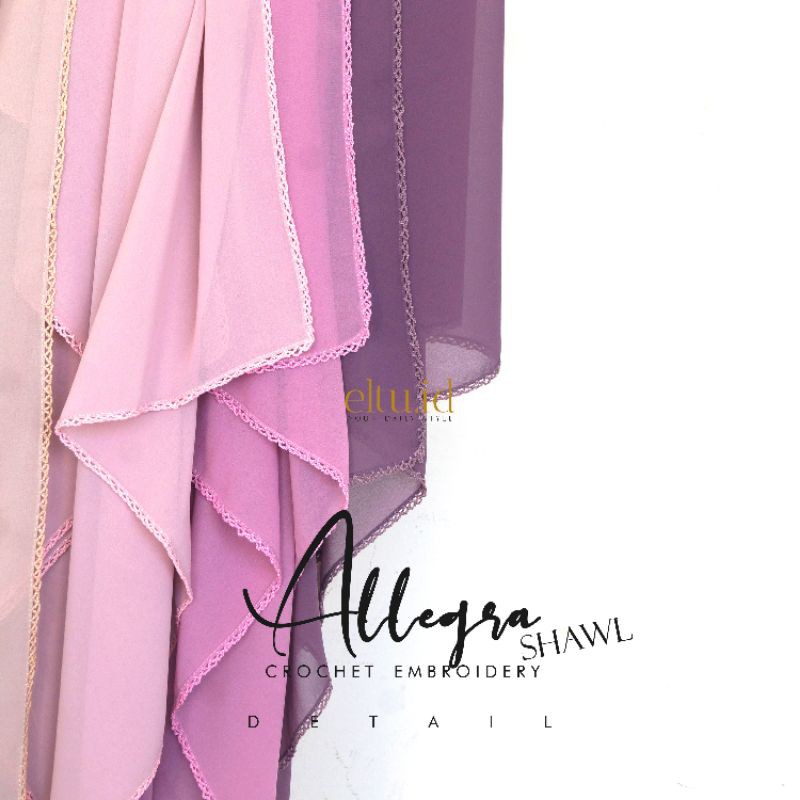 Pashmina eltu.id ALLEGRA SHAWL EL2 by Elhijab elzatta