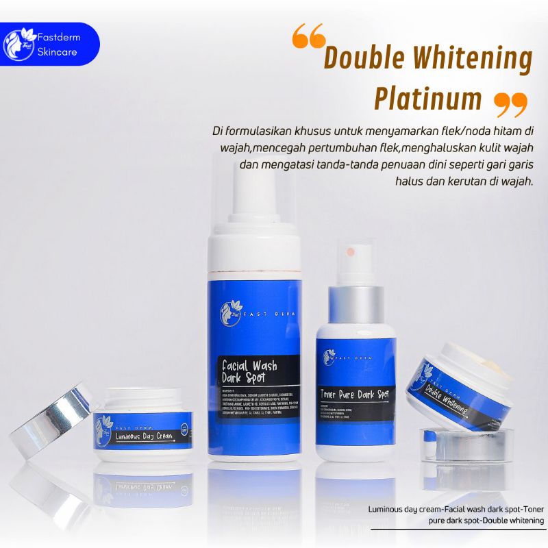 Fast Derm Paket Double Whitening Platinum