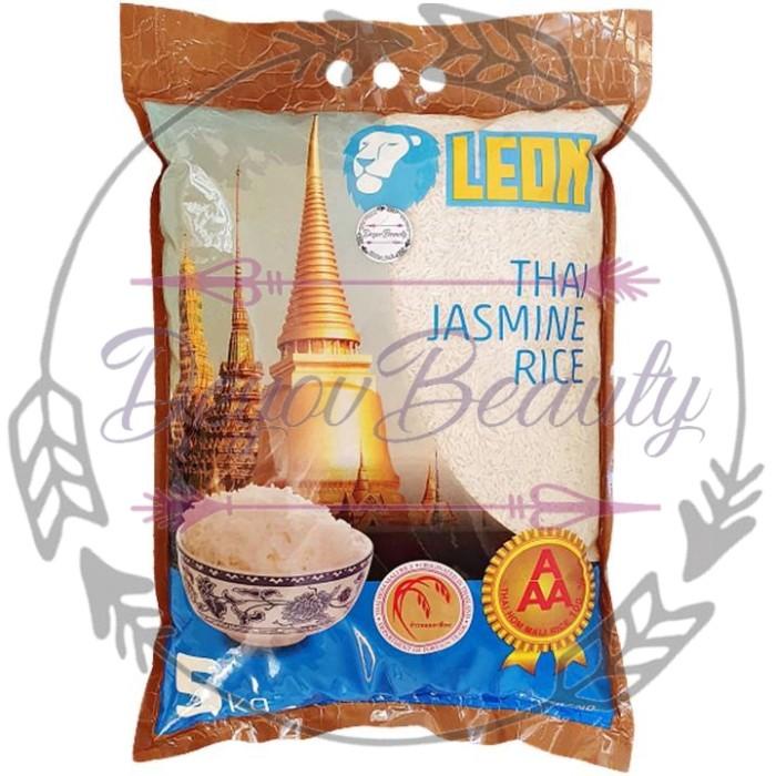 

Beras LEON Thai Jasmine Rice / Thailand Long Grain Super Premium 5 kg