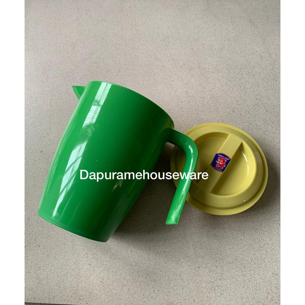 TEKO PLASTIK TWINPAN / ESKAN MINI 2014 / CERET KECIL (1PCS)