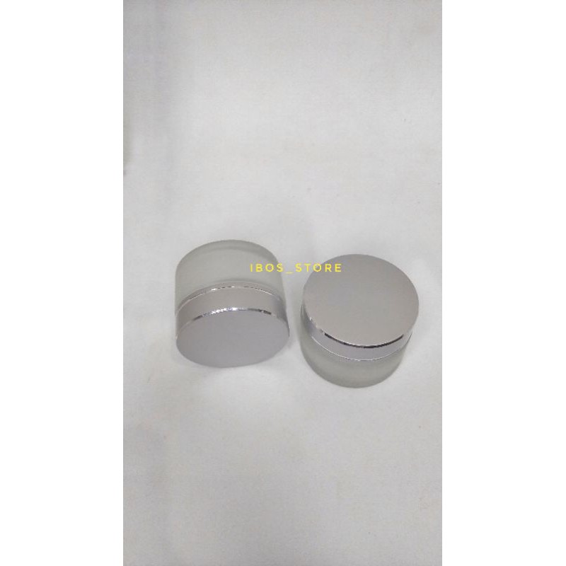 Jar Pot Cream 30gr/30ml Kaca Frosted