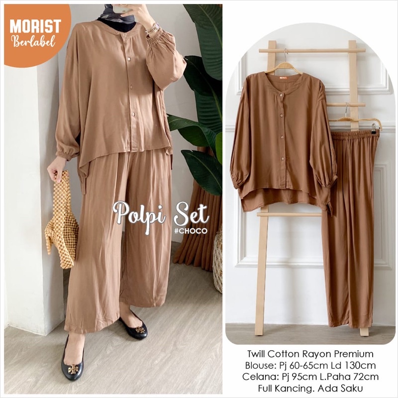 SETELAN BY MORIST BERLABEL POLPI SET