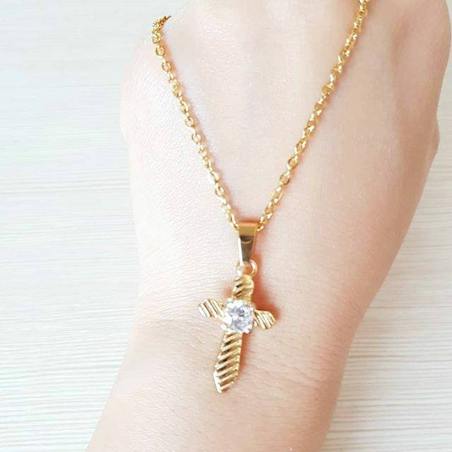 Kalung fashion rohani titanium import anrikarat p02