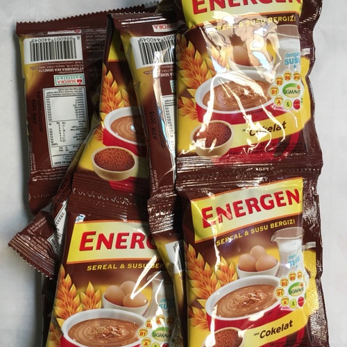 

Energen Rasa Coklat Vanilla Kacang Hijau 1 Renceng isi 10 Sachet 30 gr