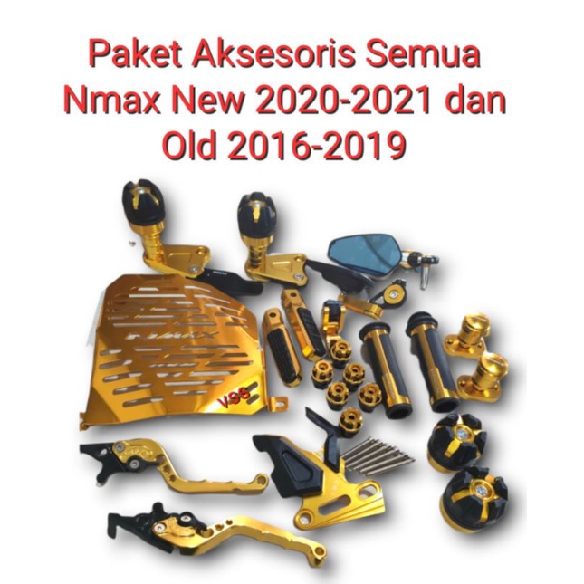 Murah Paket 11item Aksesoris Nmax New 2020/2021 dan Nmax Old 2016-2019