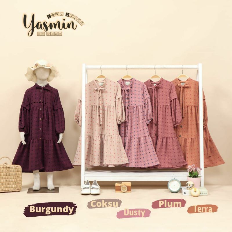 Gamis Anak BIRA YASMIN Dress by UMMA DAILY