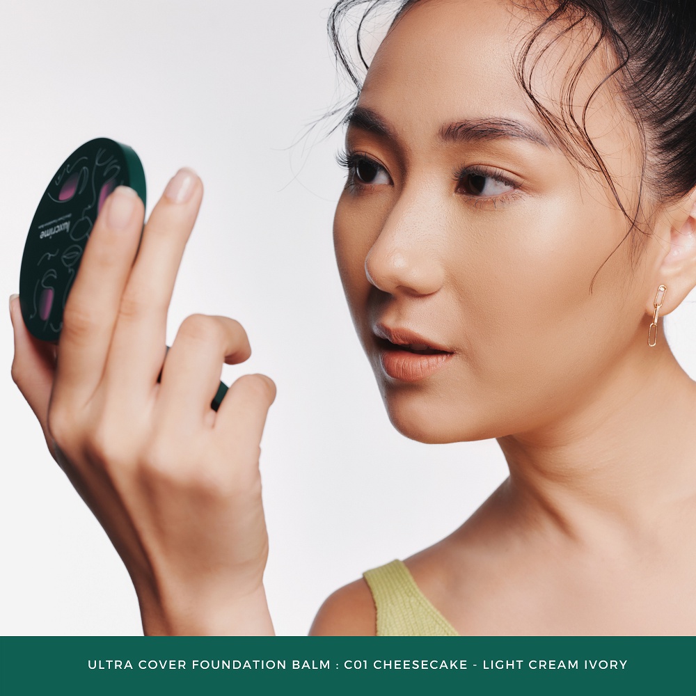 Luxcrime Ultra Cover Foundation Balm: C01 Cheesecake - Light cream ivory