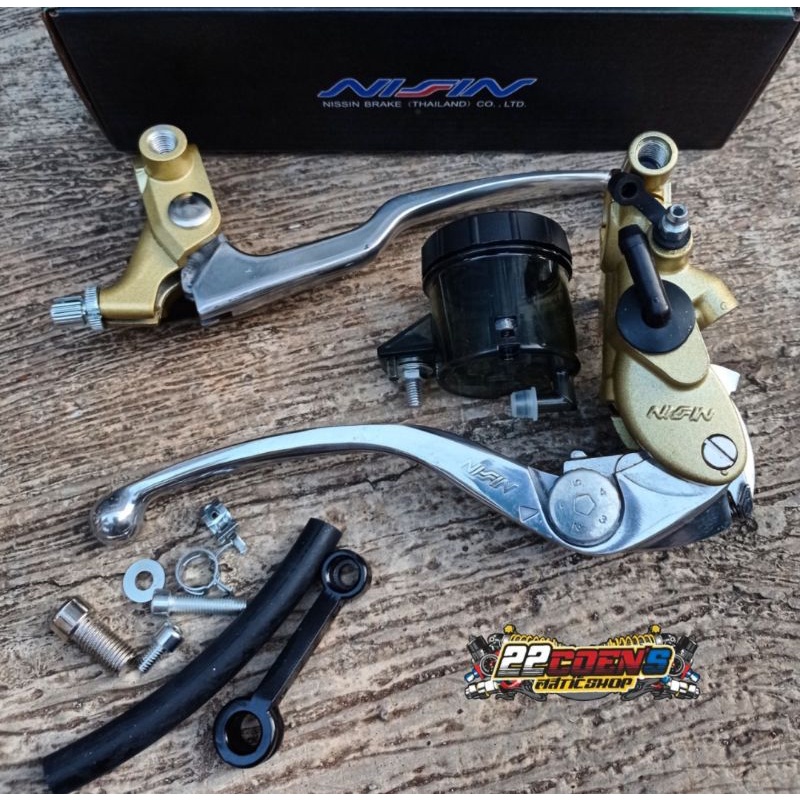 Master rem nissin Radial Z1000 tabung big smoke kiri kanan Matic kopling Universal