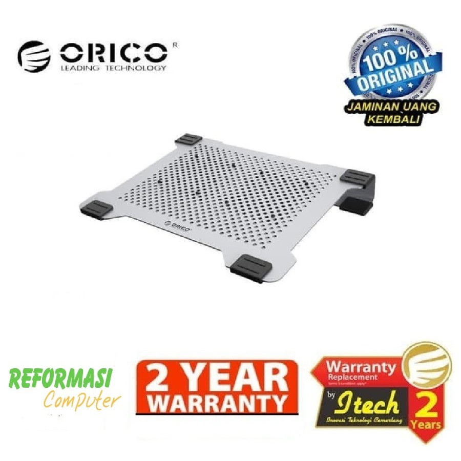 Cooling Pad ORICO NA15-SV Full Alluminium Double Fan Cooler - ORIGINAL