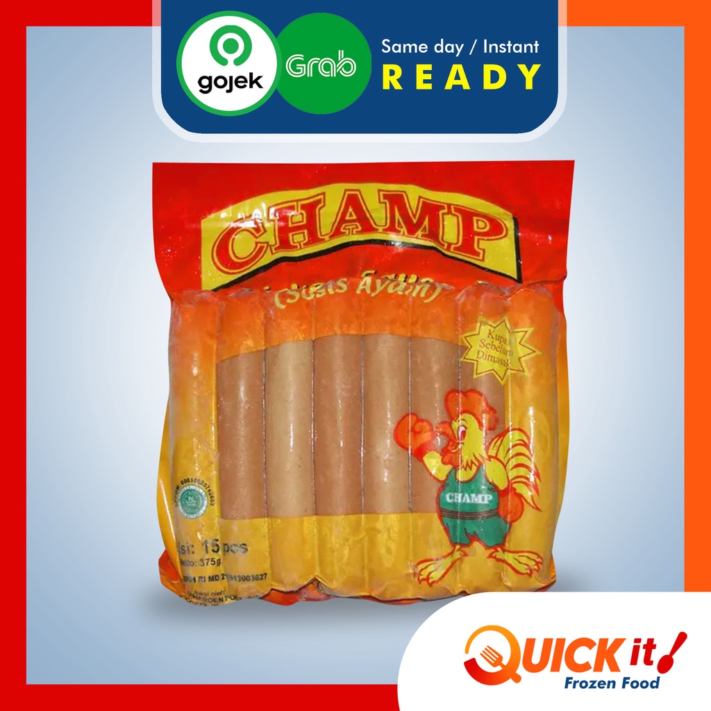 

Champ Sosis Ayam 375 gram isi 15