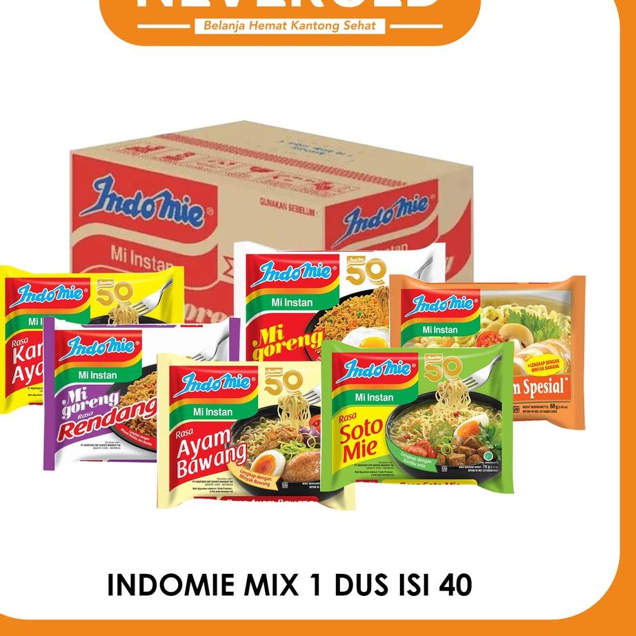 

BARU Q9428 Indomie 1 Dus isi 40 (bisa campur) ㅰ