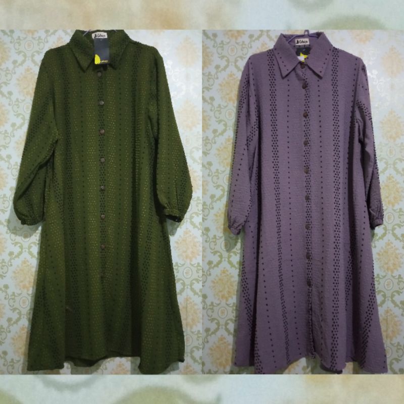 Tunik / Midi Gihaza Rubi Two Tone